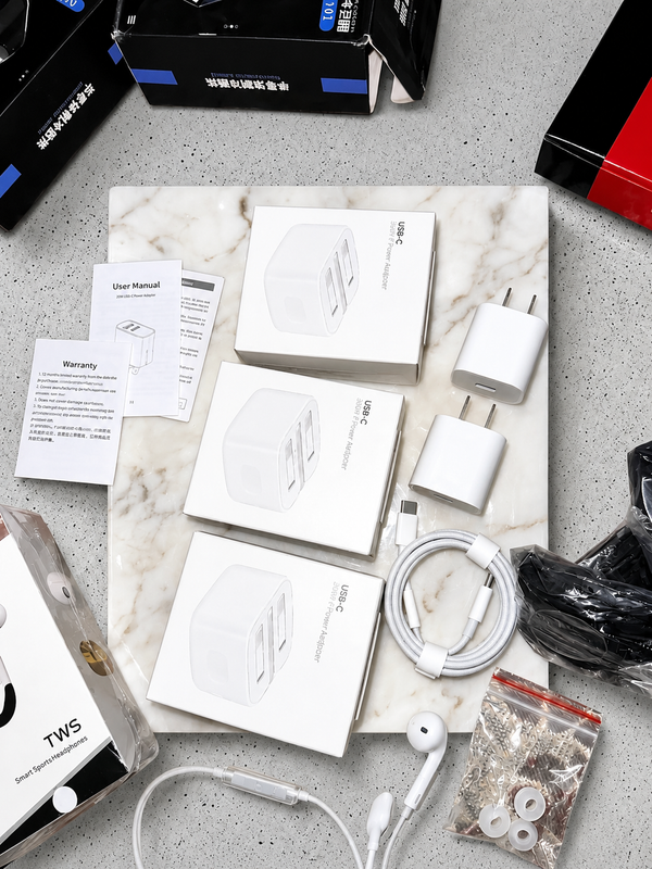 20W USB-C PD Fast Charger with Type-C Cable